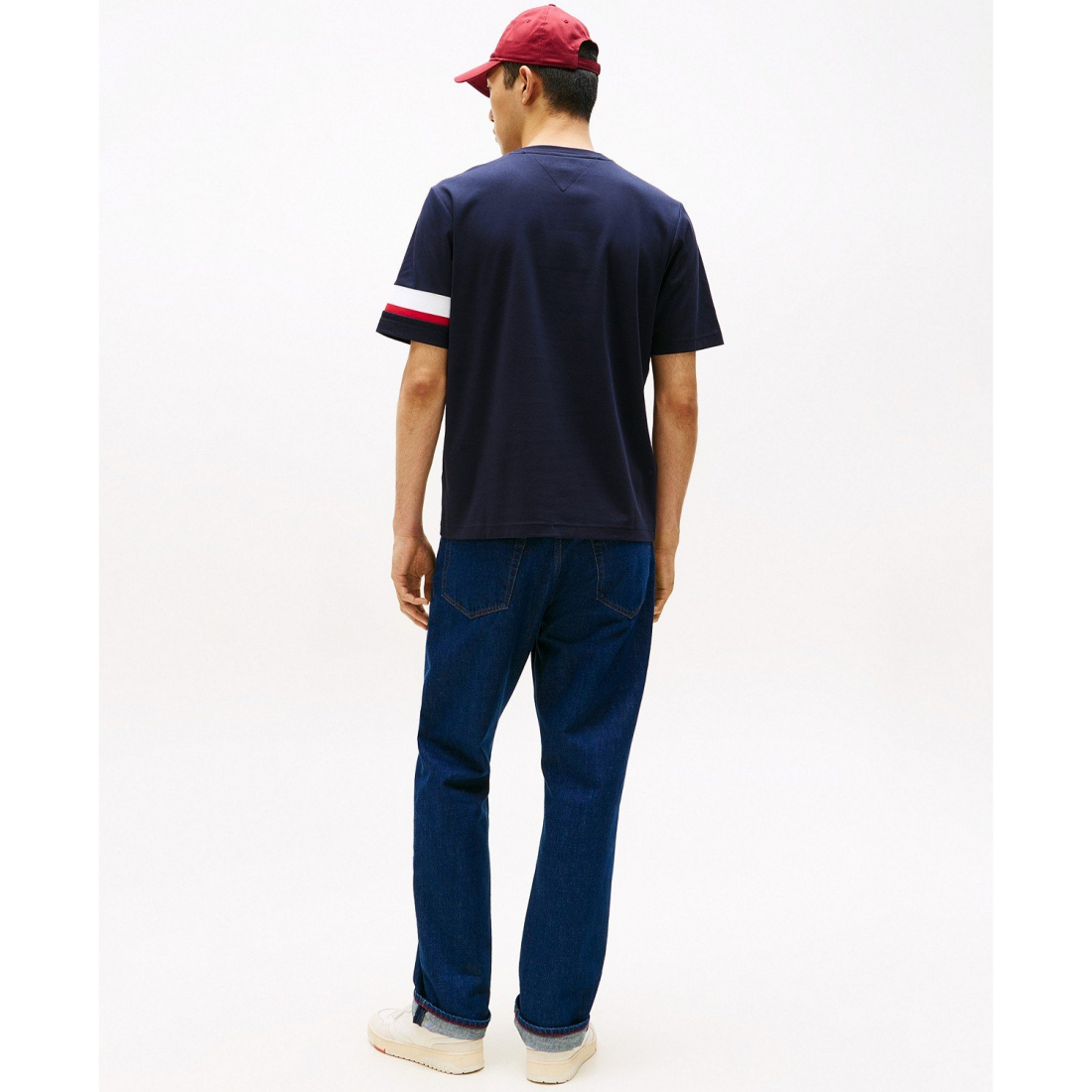 T-shirt 'Stripe Sleeve' pour Hommes