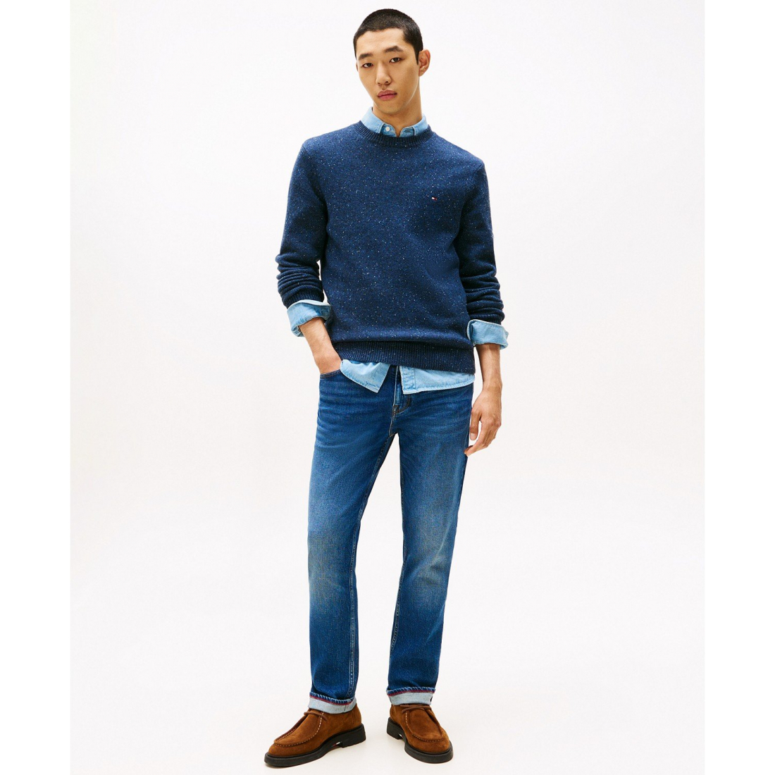 Pull 'Donegal Crewneck' pour Hommes