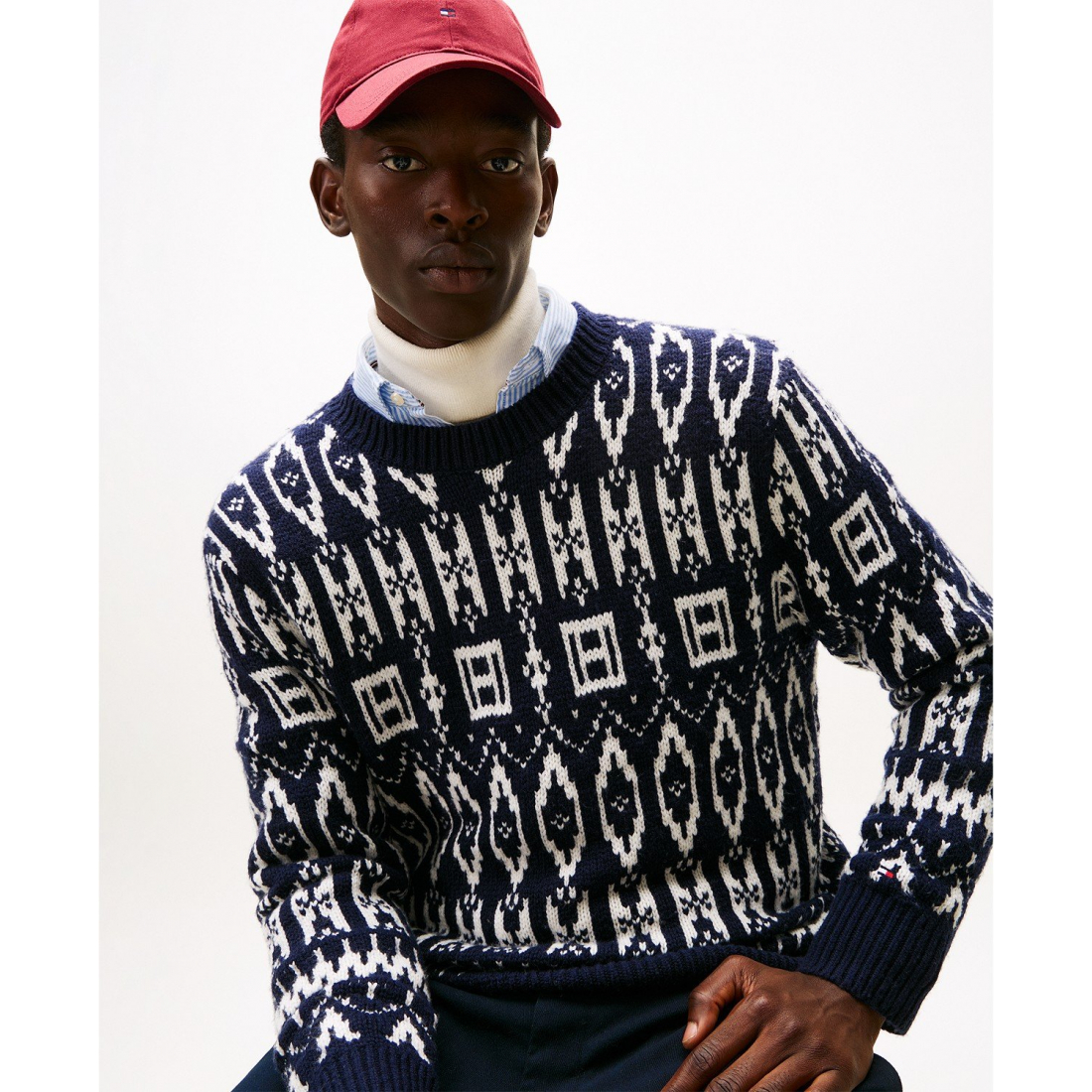 Pull 'Fair Isle Crewneck' pour Hommes