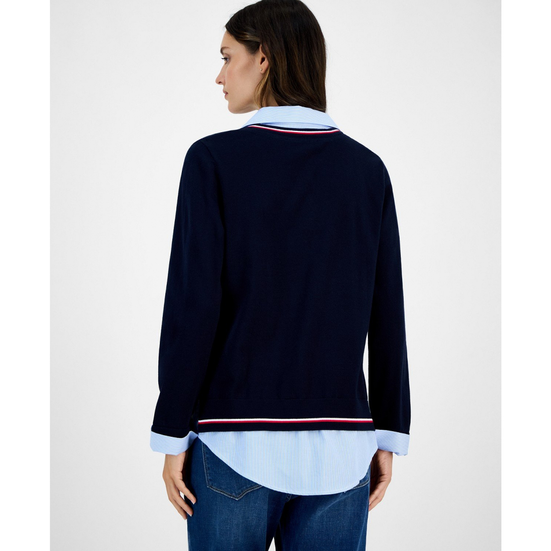 Pull 'Twofer Long-Sleeve' pour Femmes