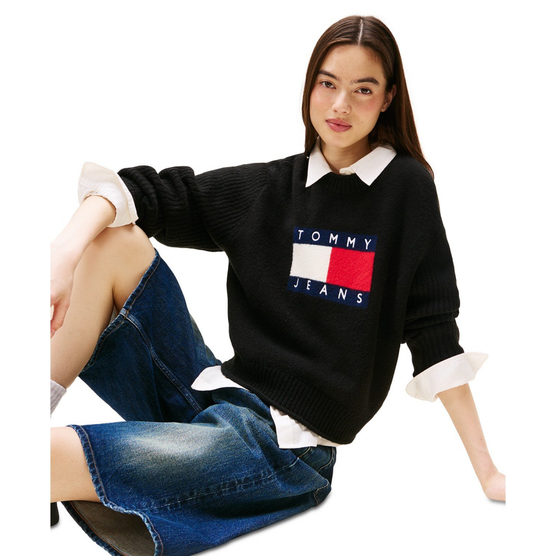 Pull 'Melange-Flag' pour Femmes