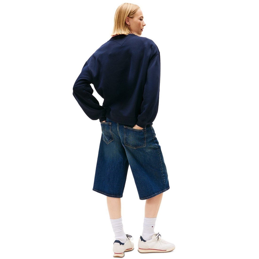 Sweatshirt 'Collegiate Logo' pour Femmes