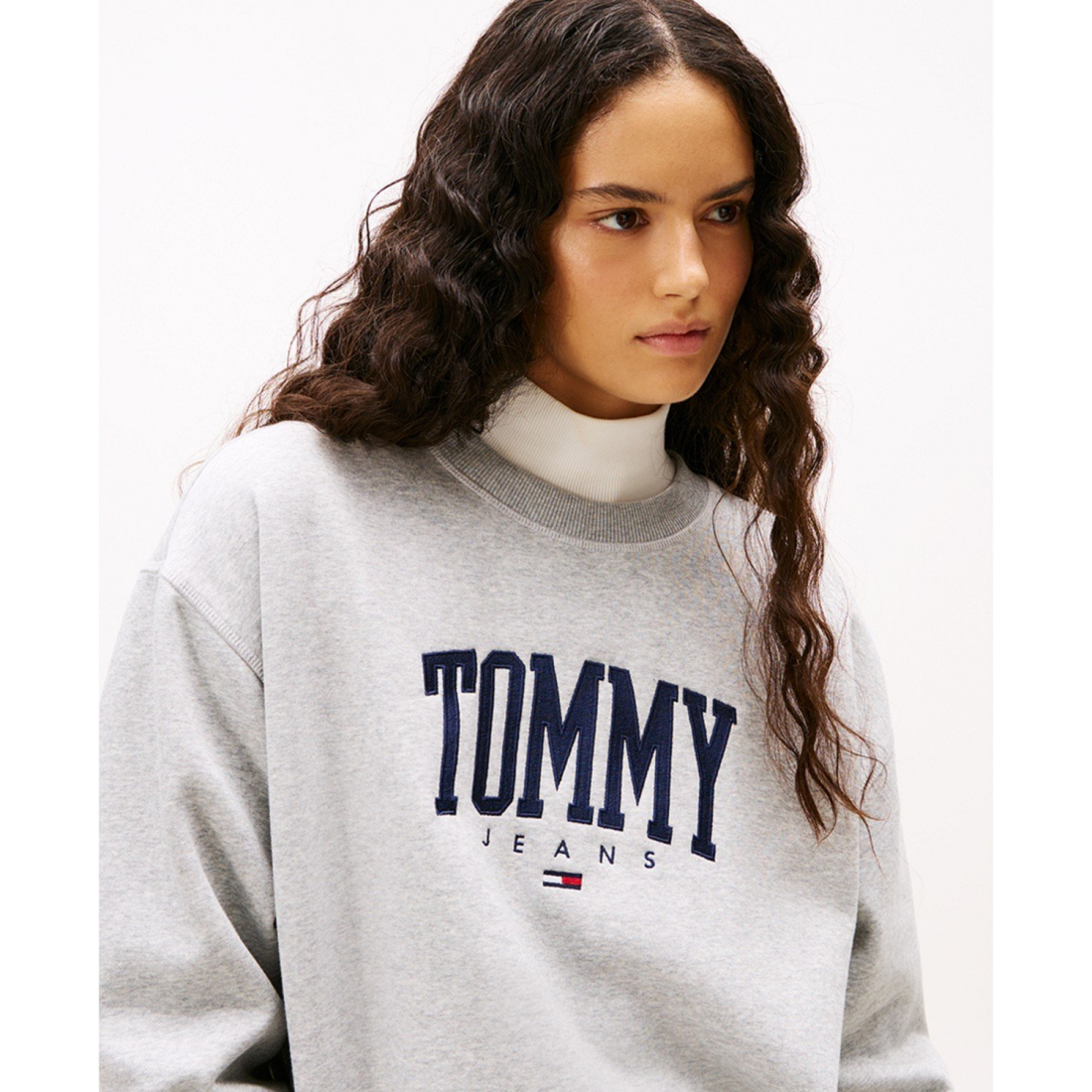 Sweatshirt 'Collegiate Logo' pour Femmes