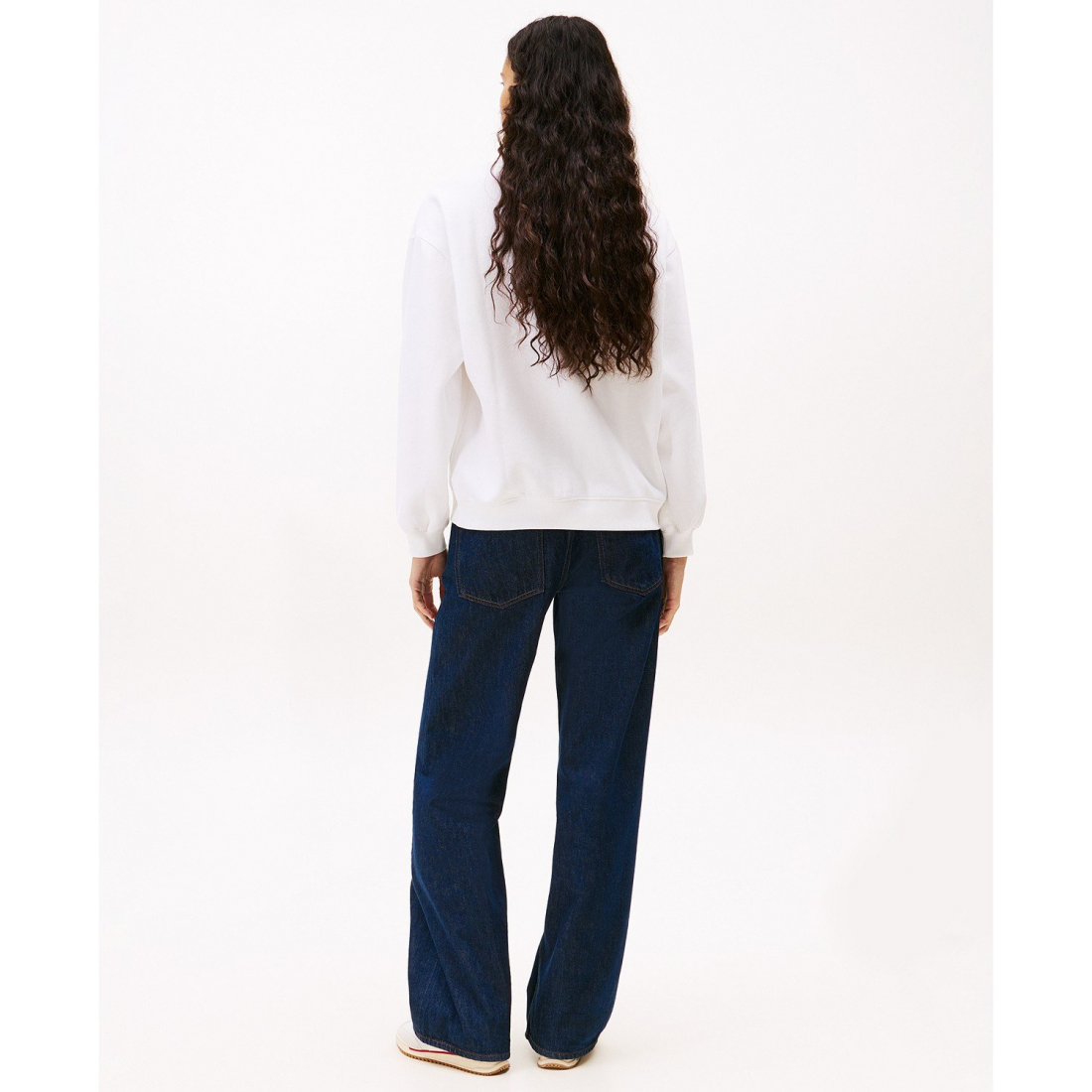 Sweatshirt 'Collegiate Logo' pour Femmes