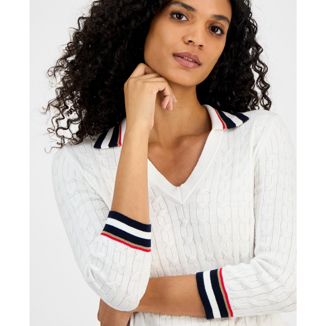 Pull 'Spread-Collar' pour Femmes