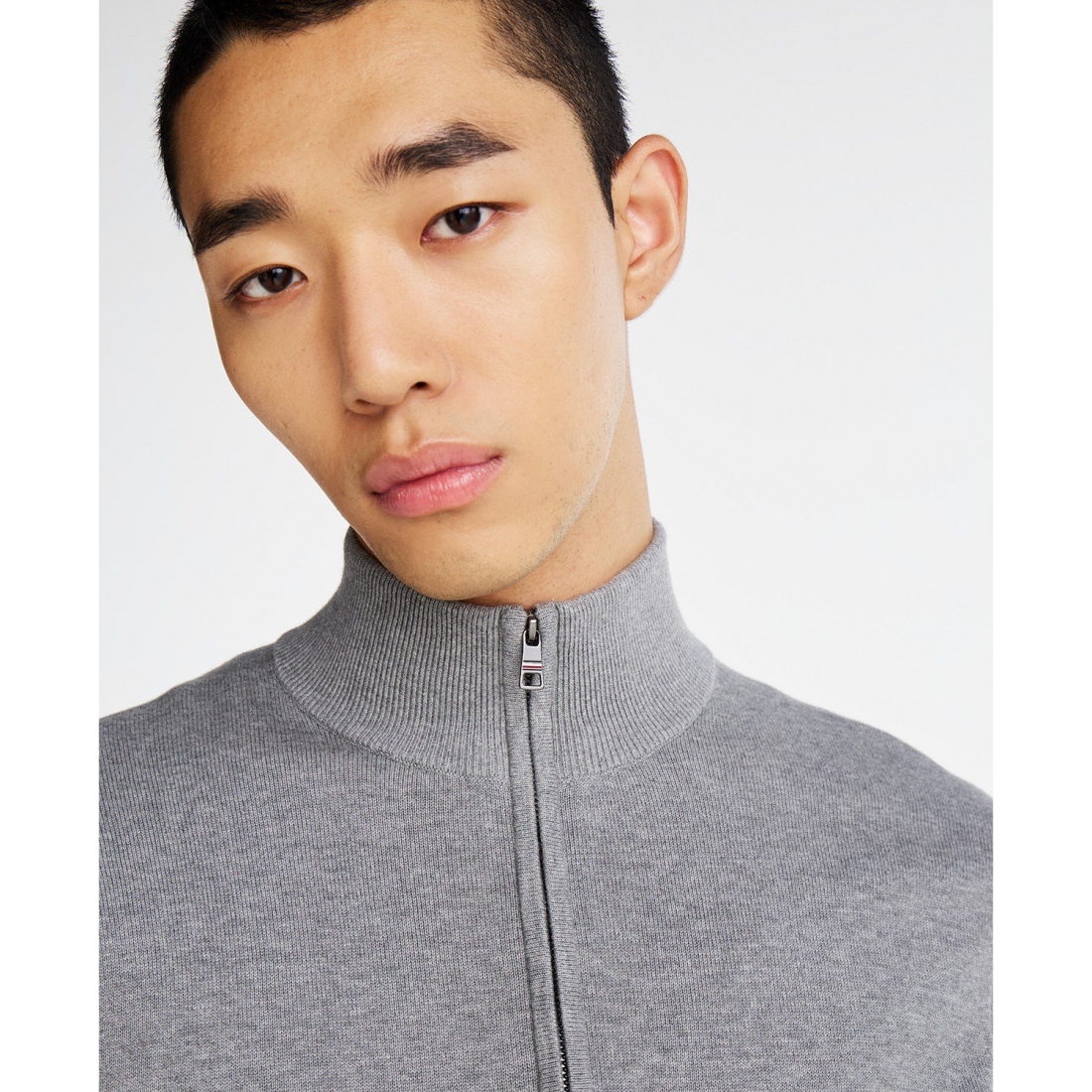Pull-over 'Essential Quarter-Zip Knit' pour Hommes