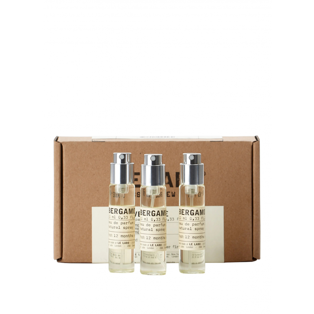 Eau de parfum 'Bergamote 22' - 10 ml, 3 Pièces