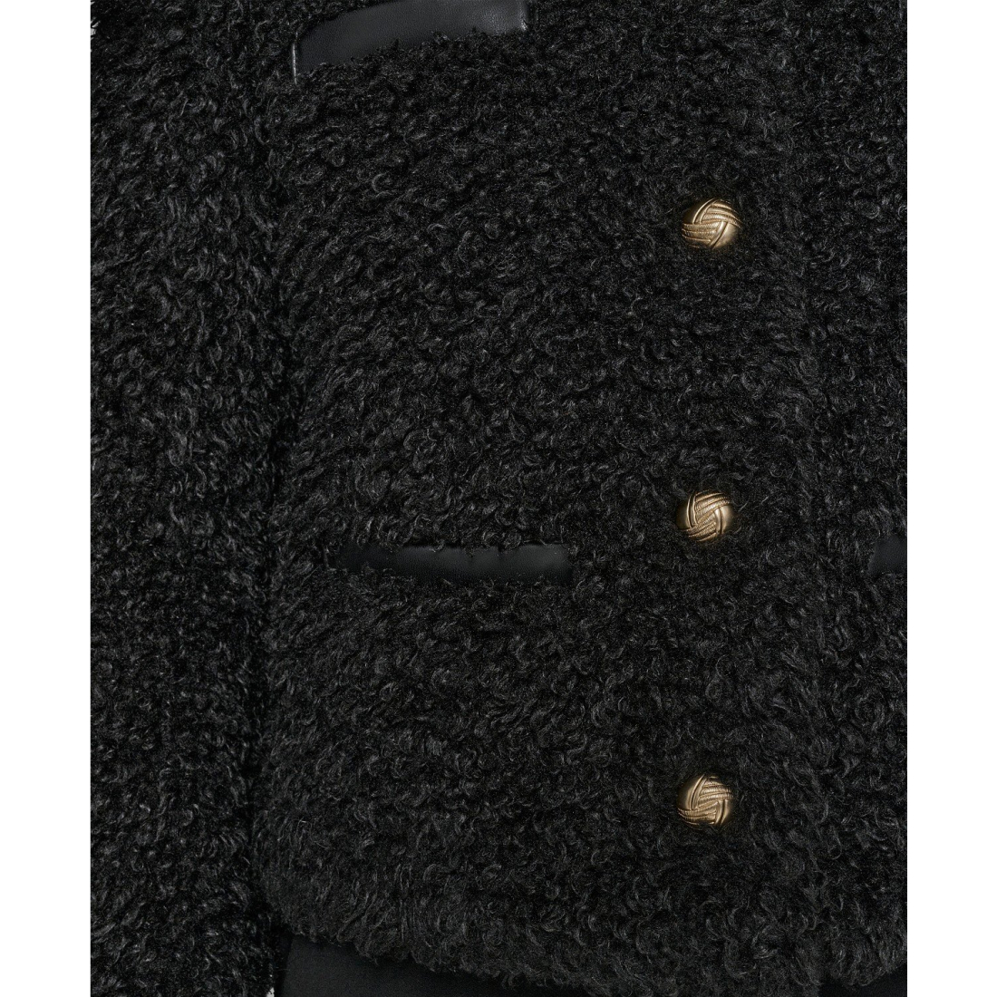 Veste 'Crewneck Pocket Detail' pour Femmes