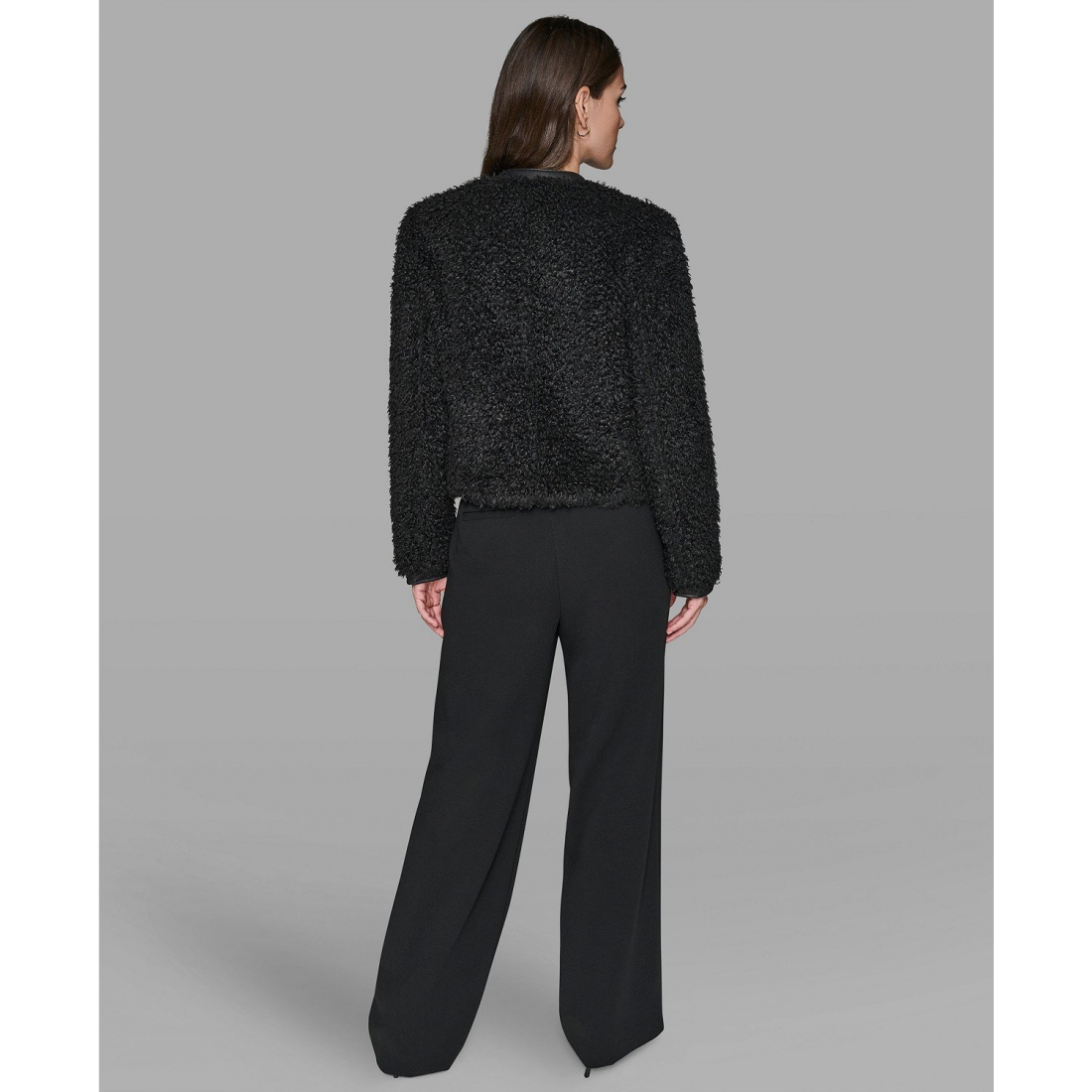 Veste 'Crewneck Pocket Detail' pour Femmes