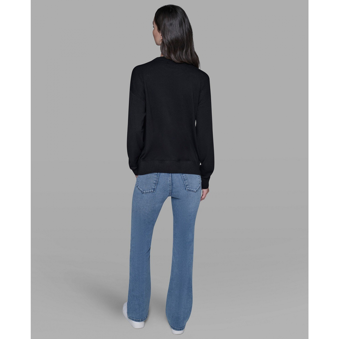 Women's 'Eiffel Tower Print' Sweater