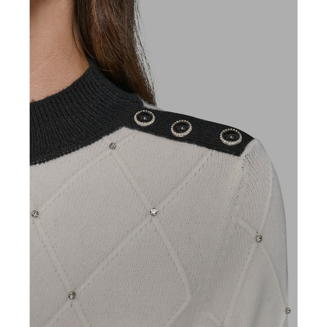 Pull 'Mock Neck' pour Femmes