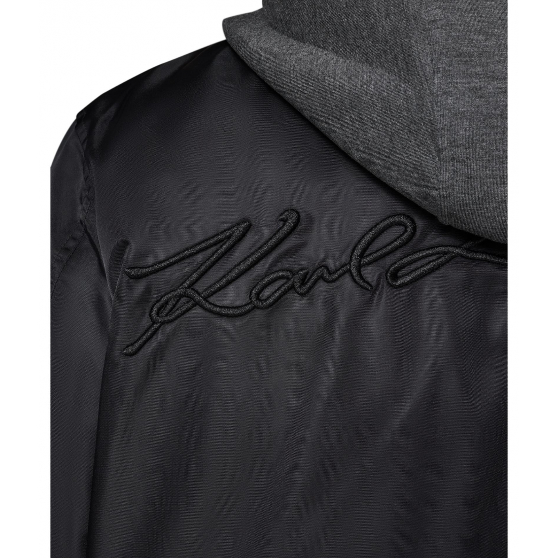 Blouson bomber 'Hooded Signature Logo' pour Hommes
