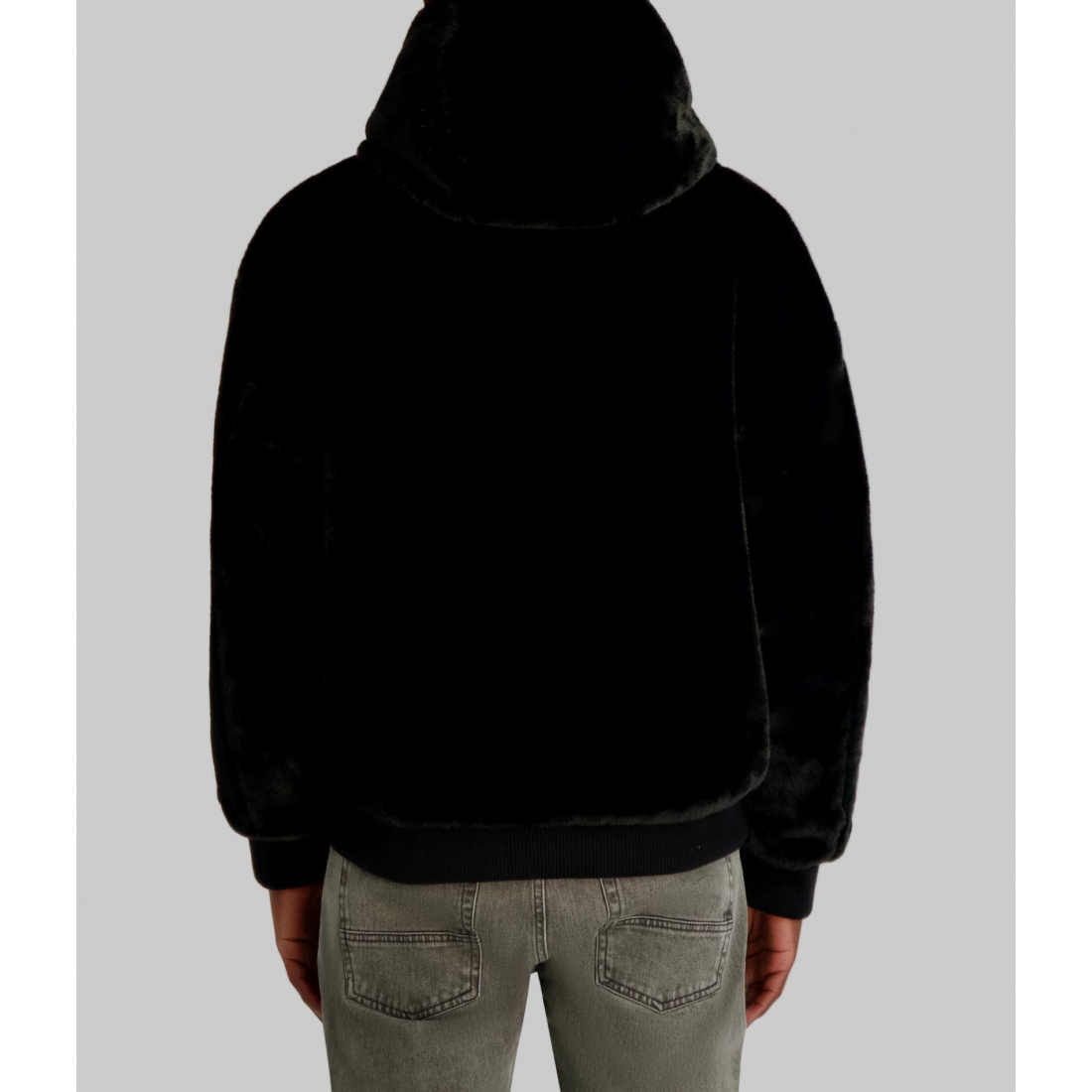 Veste 'Reversible Hooded Faux Fur' pour Hommes