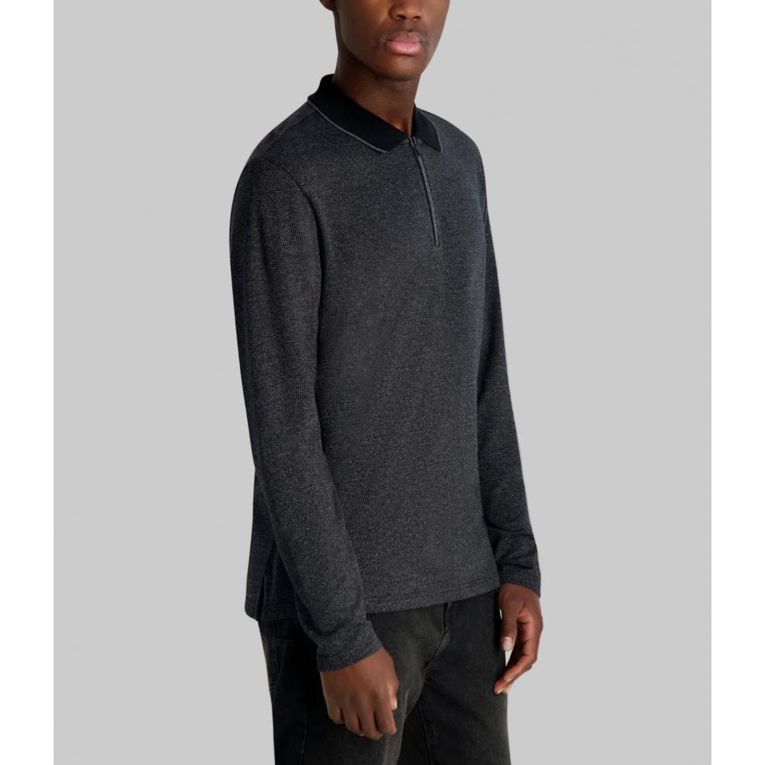 Polo 'Long Sleeve Quarter Zip' pour Hommes