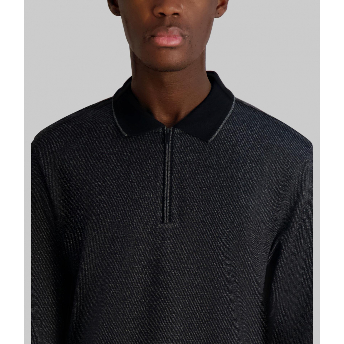 Polo 'Long Sleeve Quarter Zip' pour Hommes
