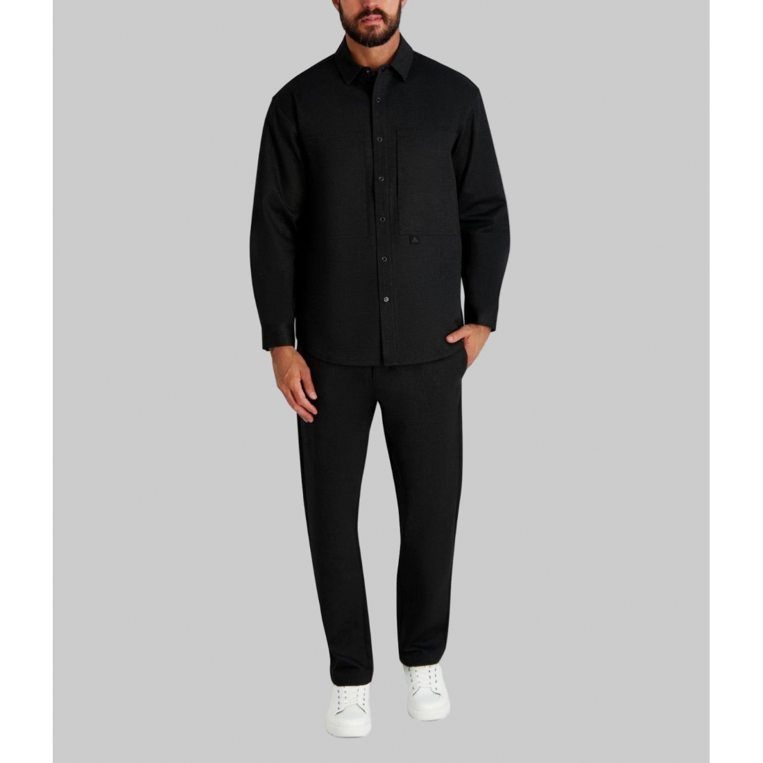 Surchemise 'Houndstooth Utility' pour Hommes