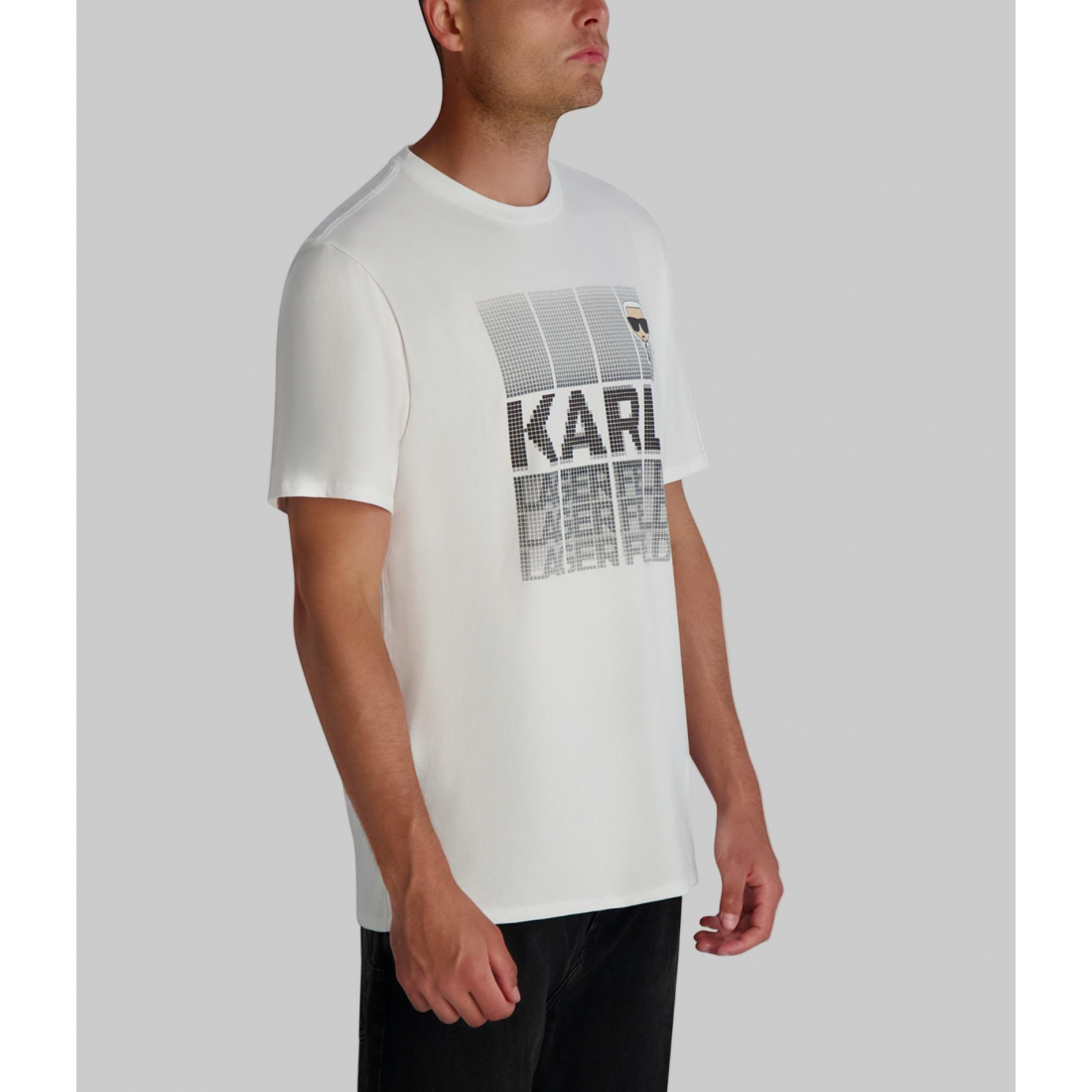 T-shirt 'Gradient Floating Karl' pour Hommes