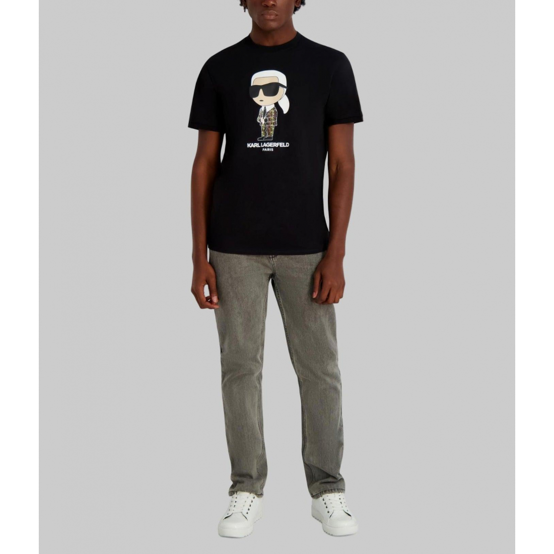 T-shirt 'Karl With Camo Suit' pour Hommes