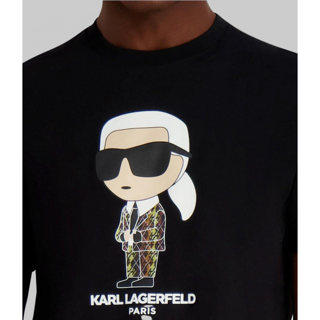 T-shirt 'Karl With Camo Suit' pour Hommes