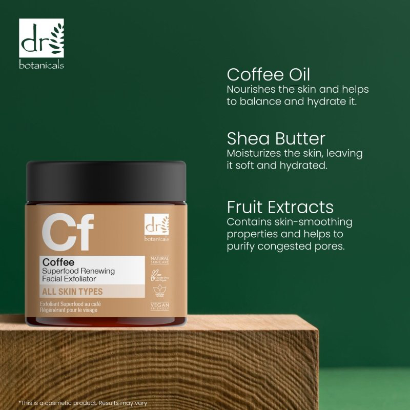 Exfoliant pour le visage 'Coffee Superfood Renewing' - 60 ml