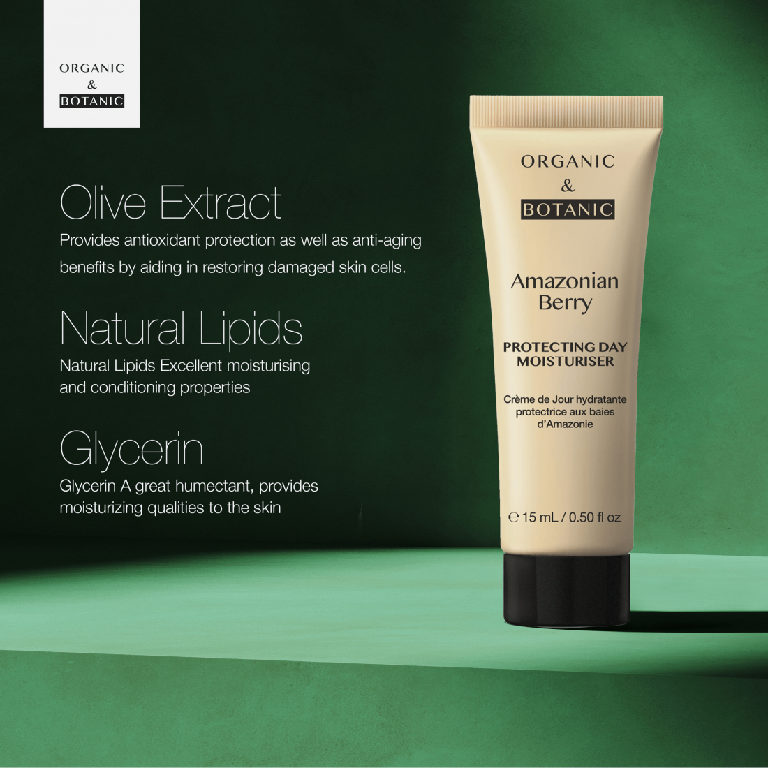 Hydratant de jour 'Amazonian Berry' - 15 ml