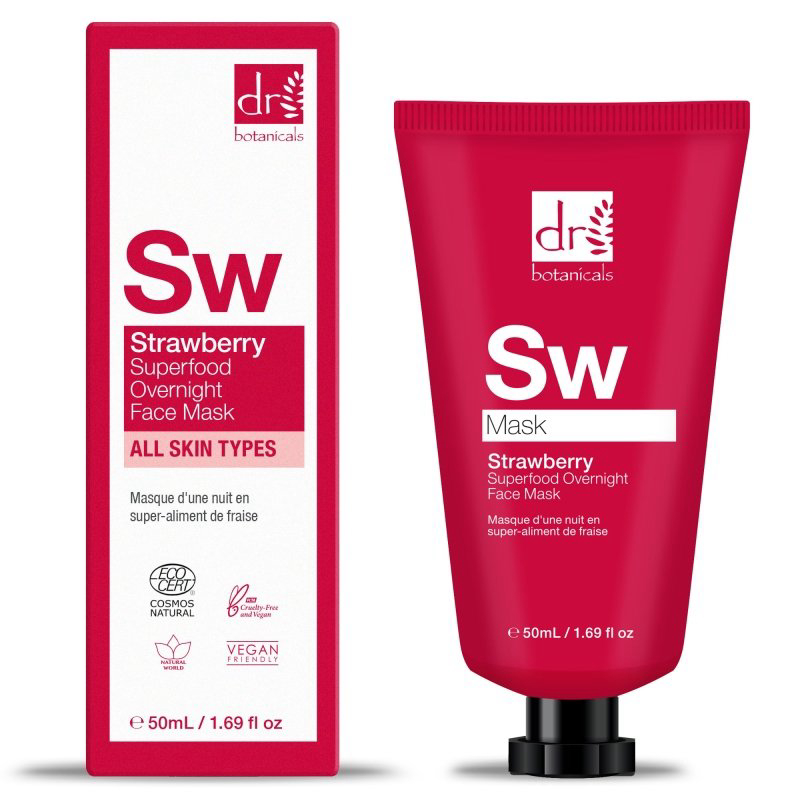 'Strawberry Overnight' Gesichtsmaske - 50 ml