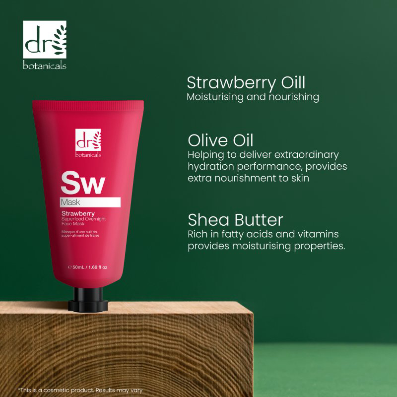 'Strawberry Overnight' Gesichtsmaske - 50 ml