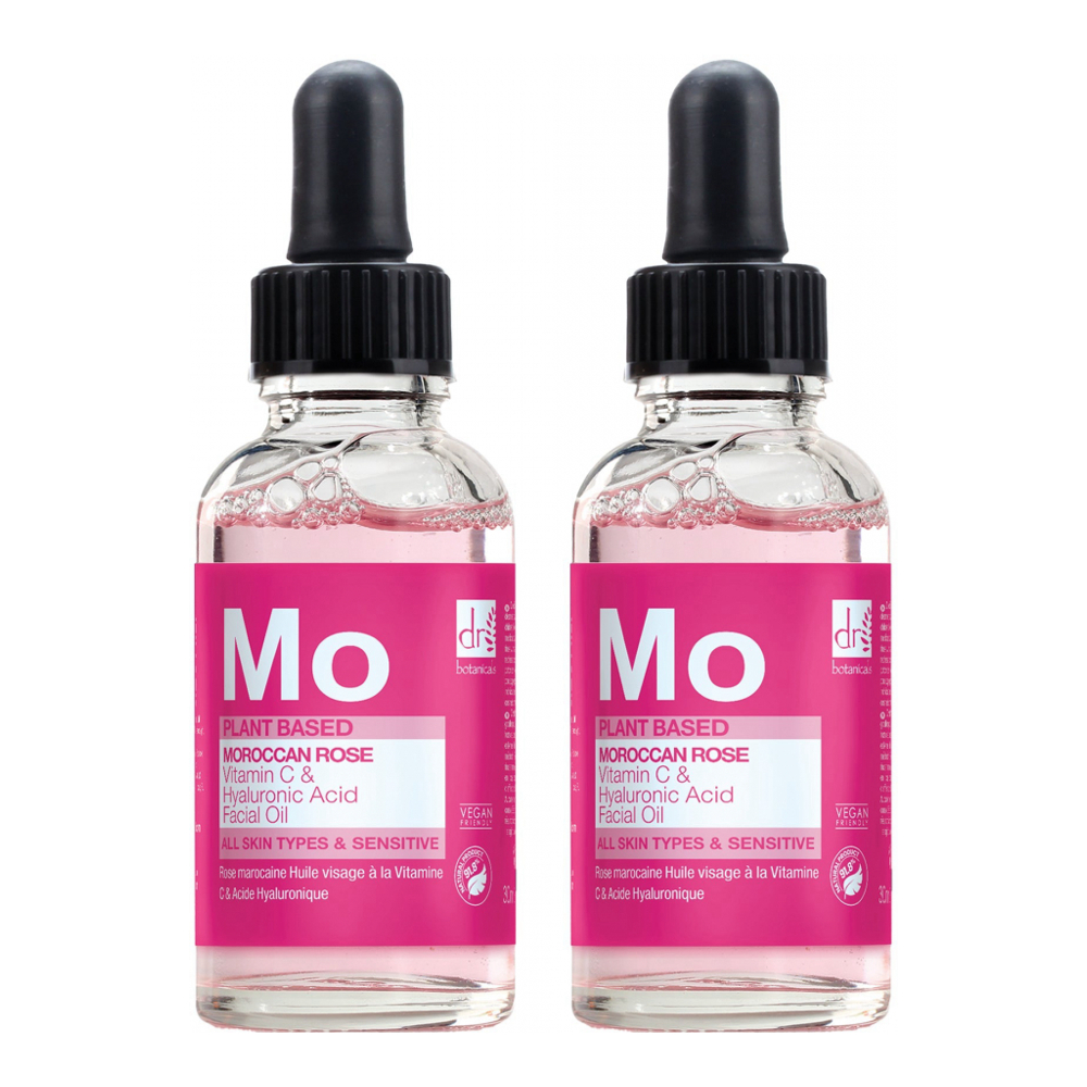 'Moroccan Rose Superfood' Anti-Aging Gesichtsöl - 30 ml, 2 Stücke
