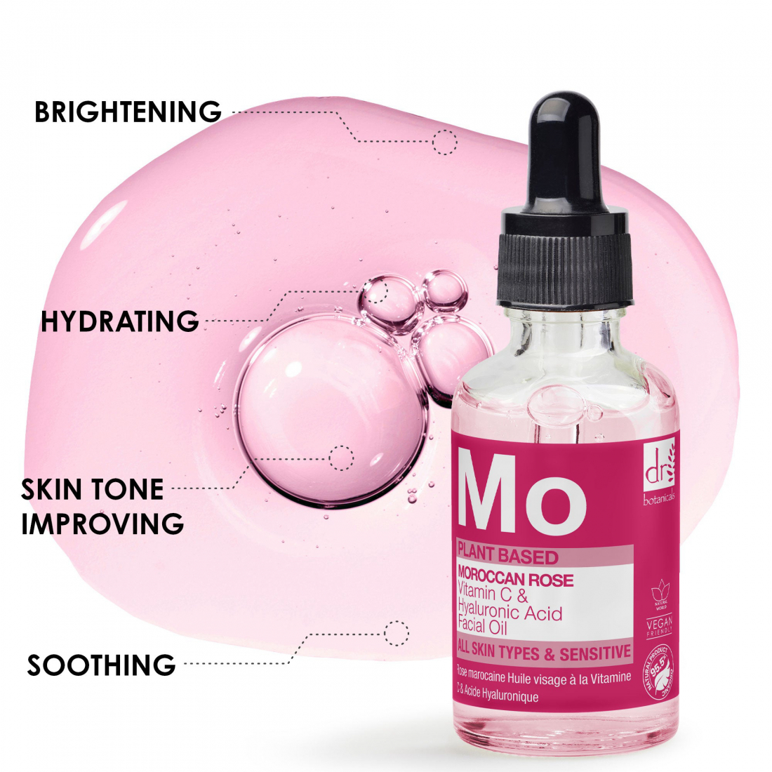 'Moroccan Rose Superfood' Anti-Aging Gesichtsöl - 30 ml, 2 Stücke