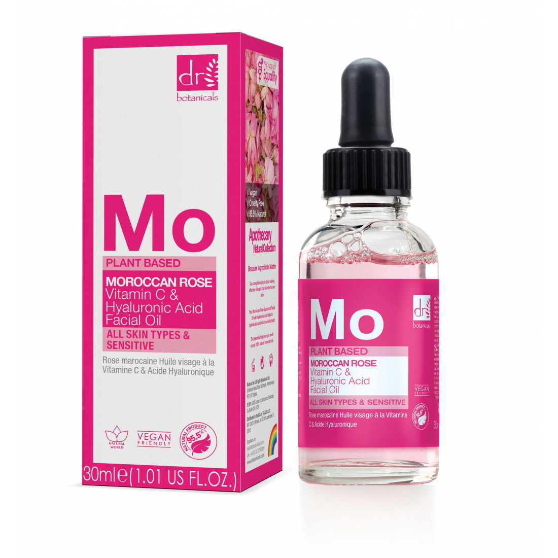 'Moroccan Rose Superfood' Anti-Aging Gesichtsöl - 30 ml, 2 Stücke