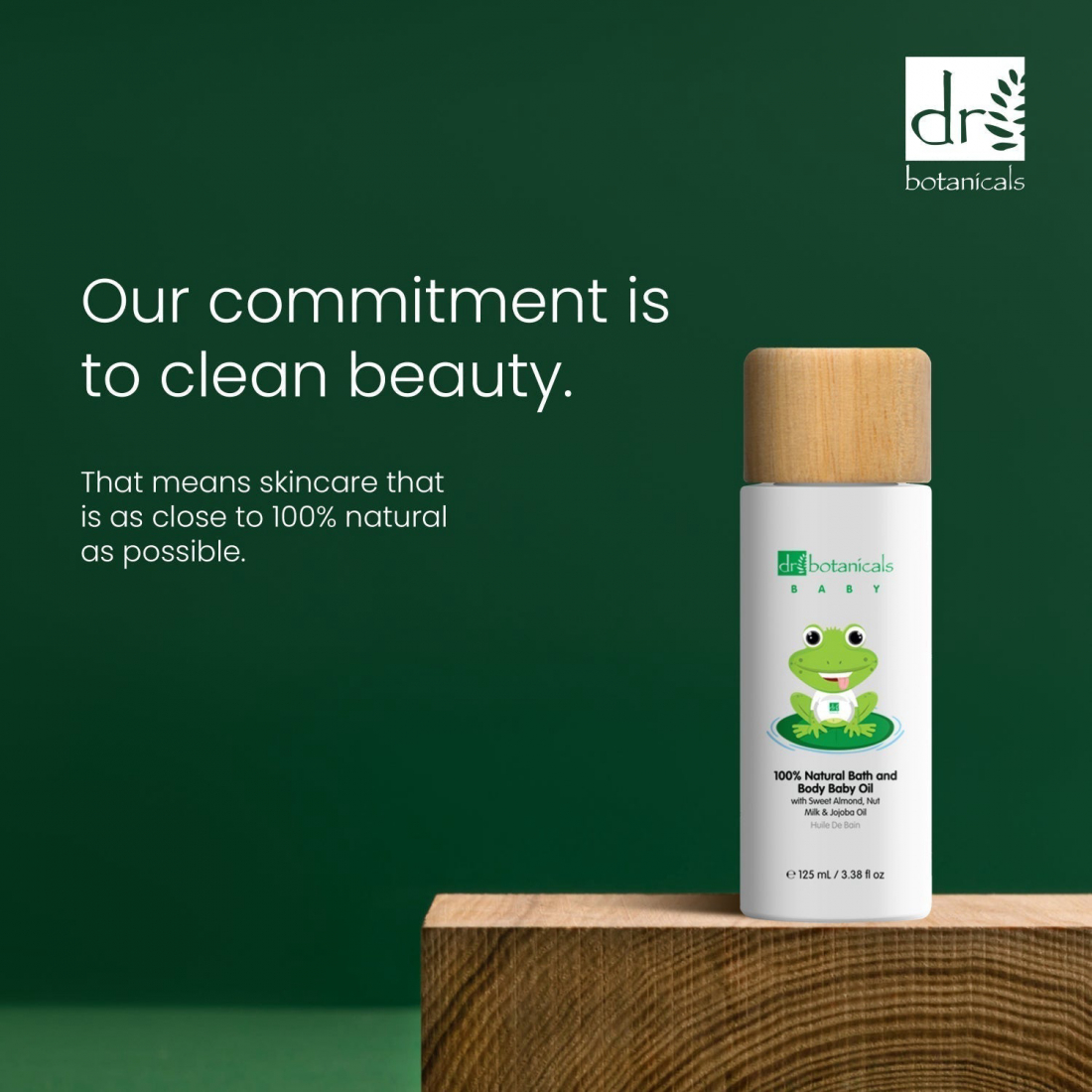 Huile Corporelle '100% Natural Bath & Body' - 125 ml