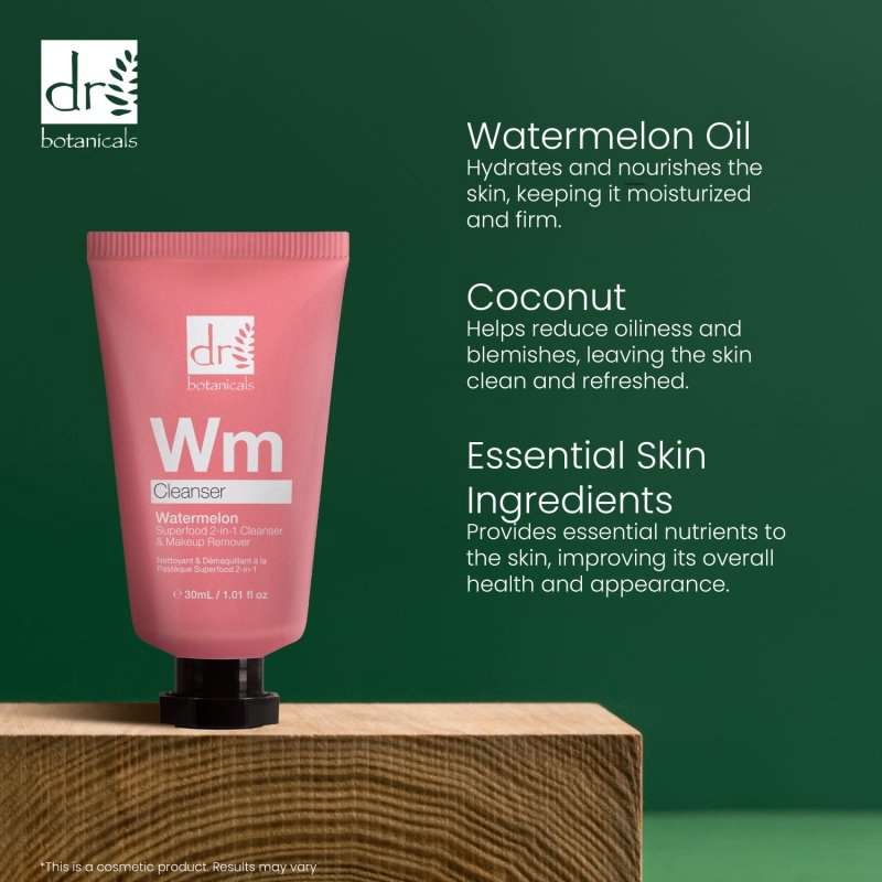 Nettoyant & Démaquillant 'Watermelon Superfood 2' - 30 ml