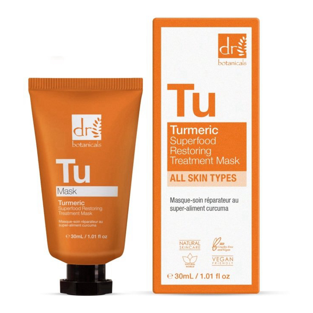 Masque de traitement 'Turmeric Superfood Restoring' - 30 ml
