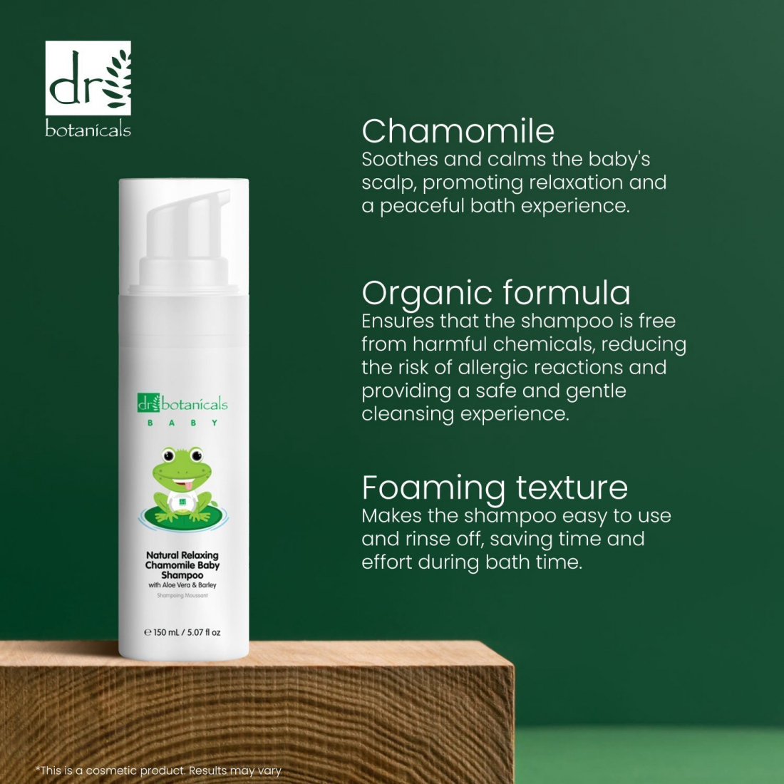 'Natural Relaxing Chamomile' Shampoo - 150 ml