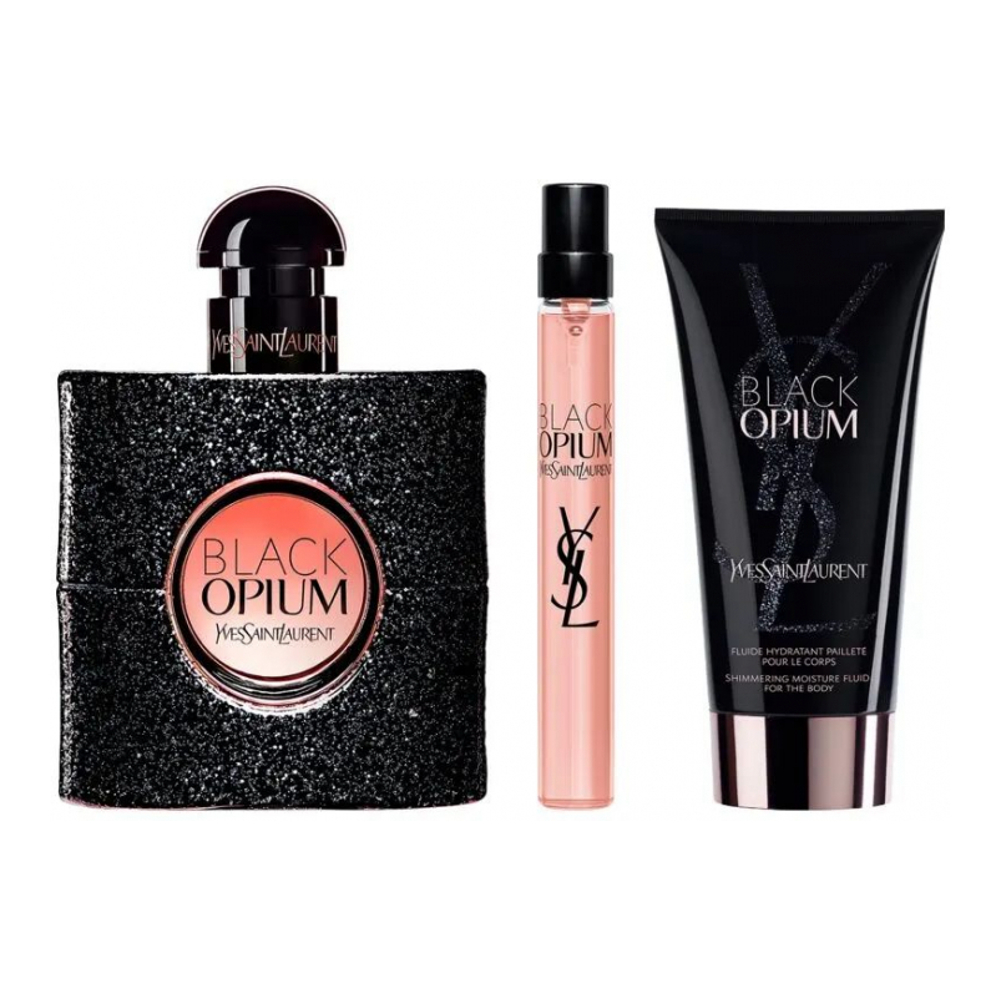 Coffret de parfum 'Black Opium' - 3 Pièces