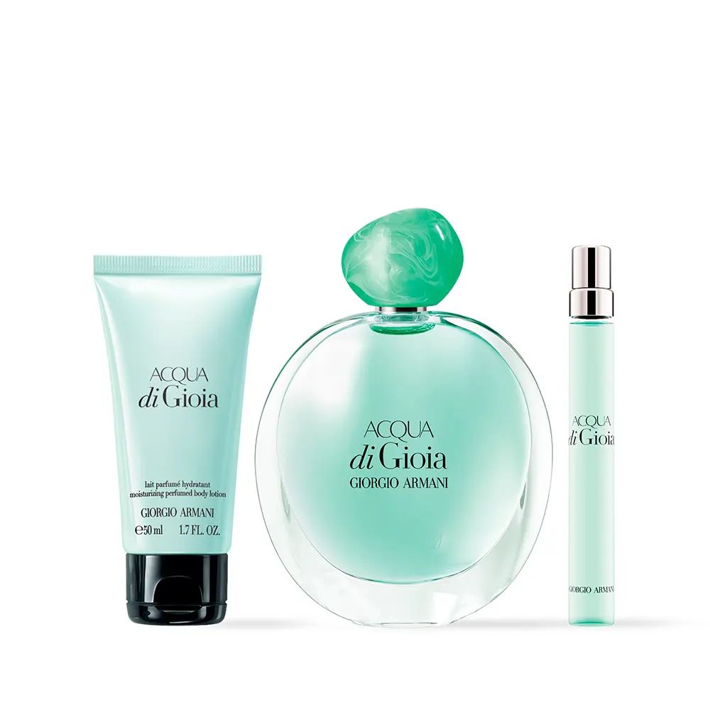 Coffret de parfum 'Acqua di Gioia' - 3 Pièces