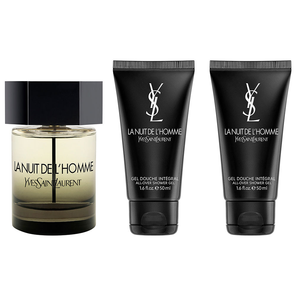 Coffret de parfum 'La Nuit de L'Homme' - 3 Pièces