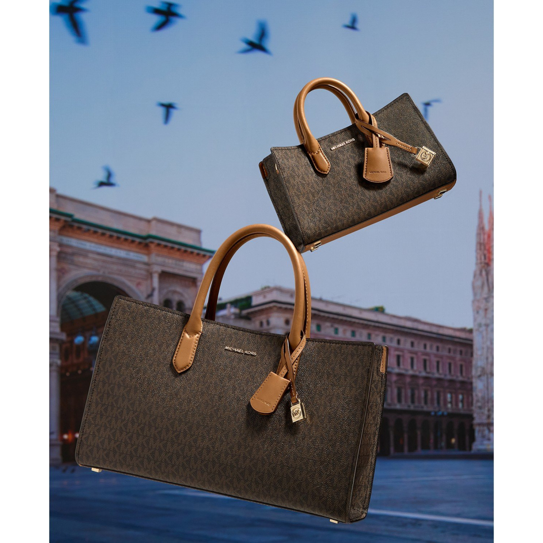 Women's 'Scarlett Logo Medium East West' Satchel