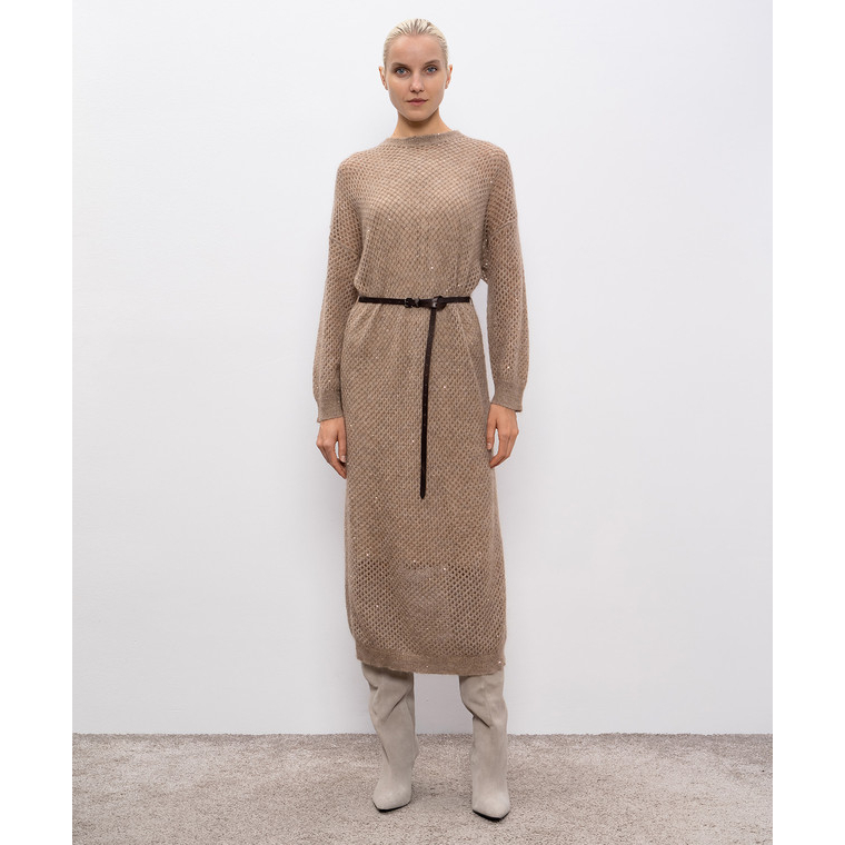 Women's 'Dazzling Net' Midi Dress