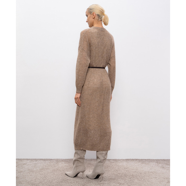 Women's 'Dazzling Net' Midi Dress