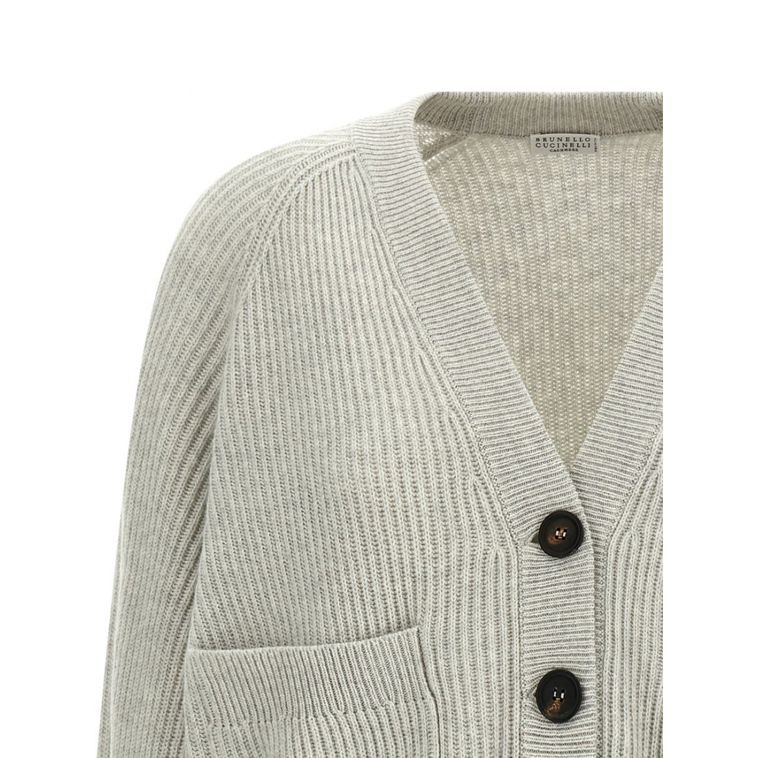 Cardigan 'Ribbed Jewel-Cuff' pour Femmes