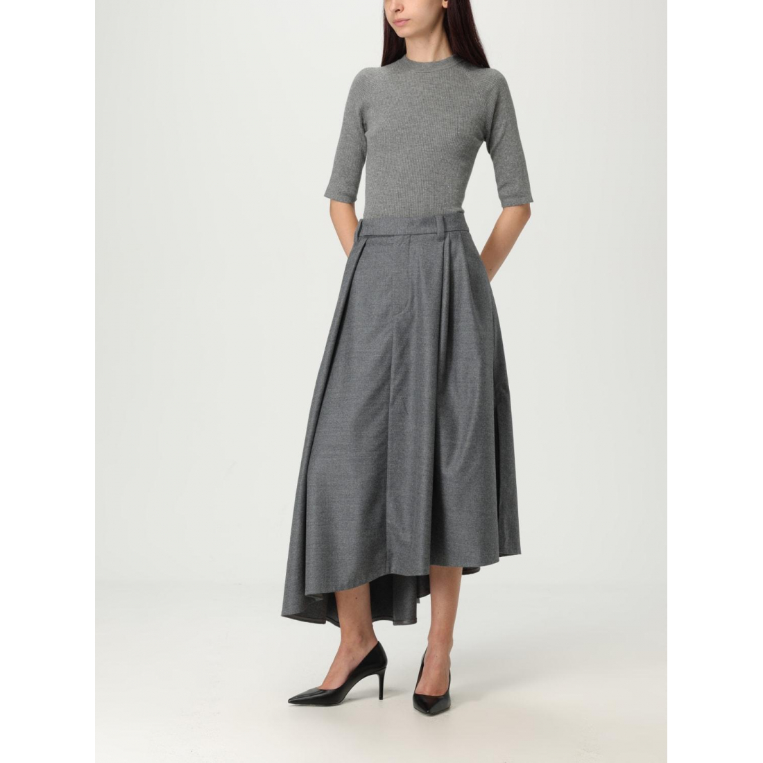 Jupe Midi 'Asymmetrical' pour Femmes