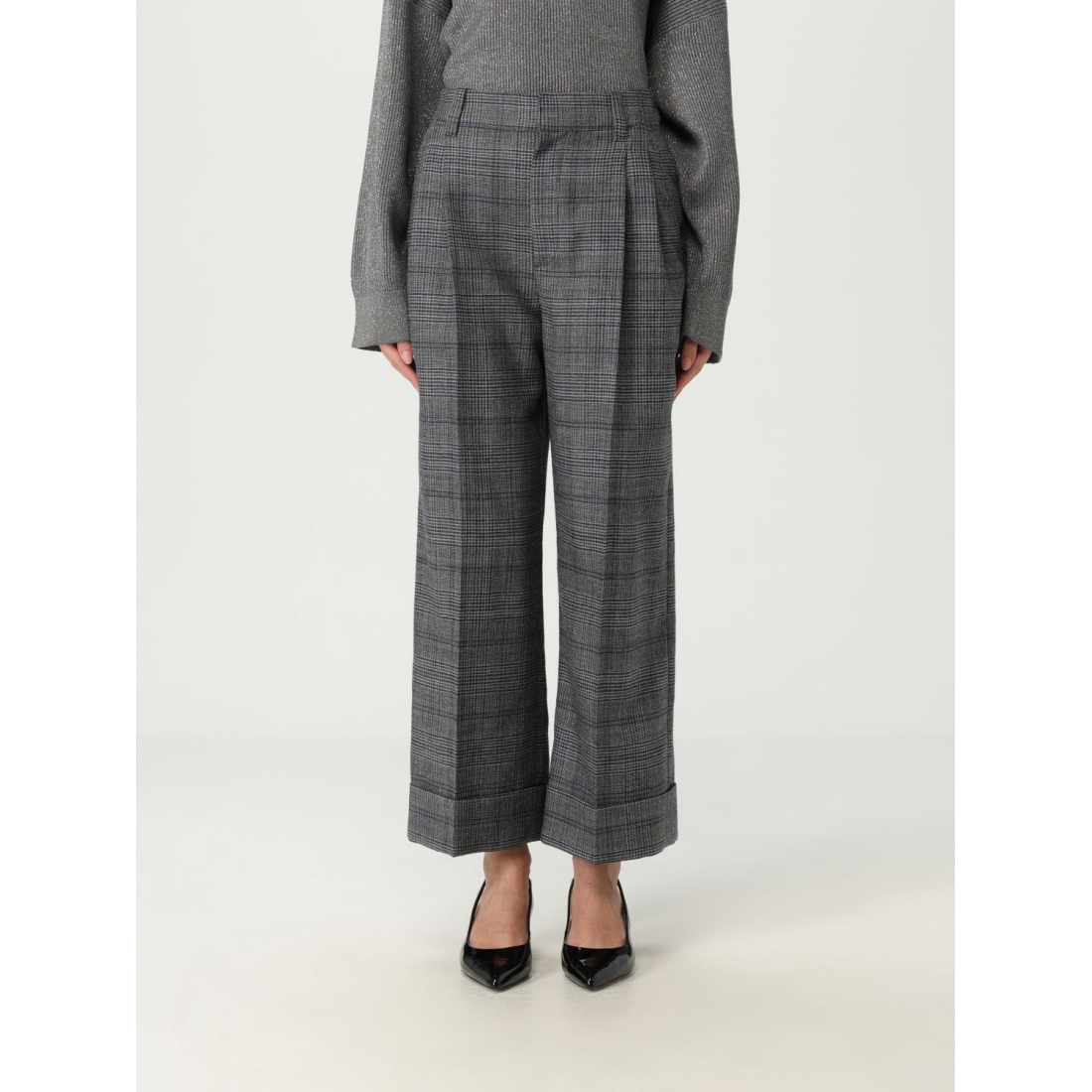 Pantalon 'Checked' pour Femmes