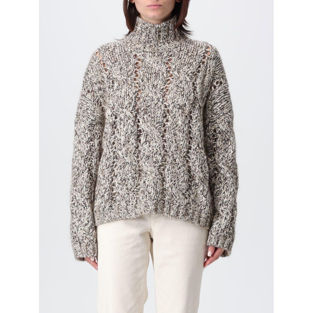 Pull en cachemire 'Dazzling Net' pour Femmes