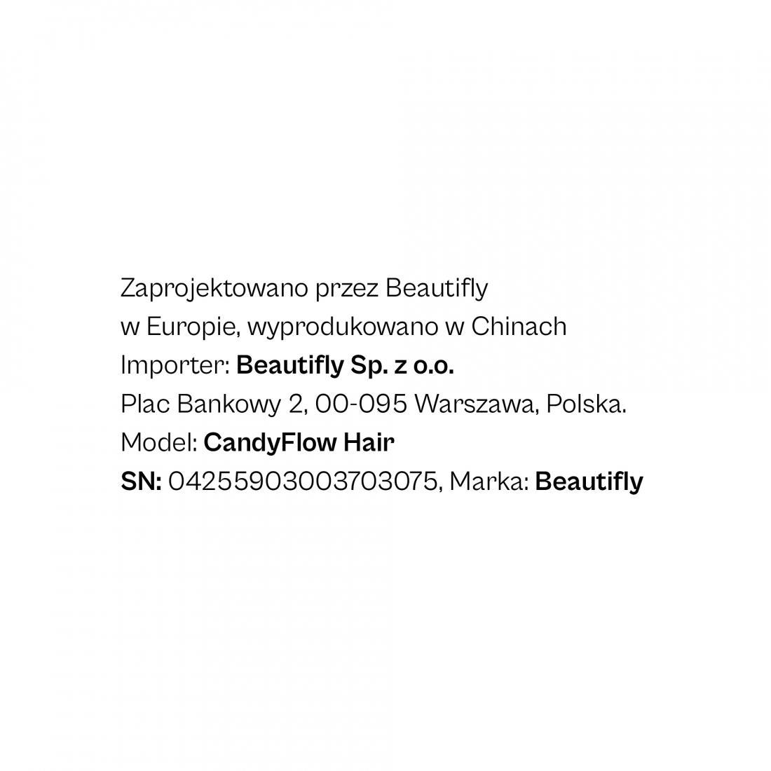 Candy Flow Rose 1200W Hair Dryer