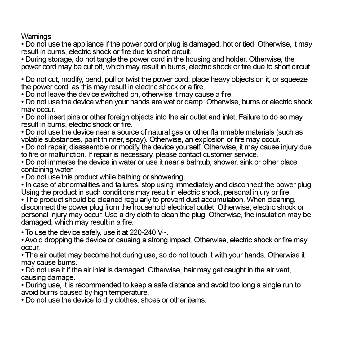 Brosse Sèche-Cheveux et Coiffeur Multifonction Ionique avec Technologie Coanda et 6 Accessoires Flow Pro Multi-Styler Hair