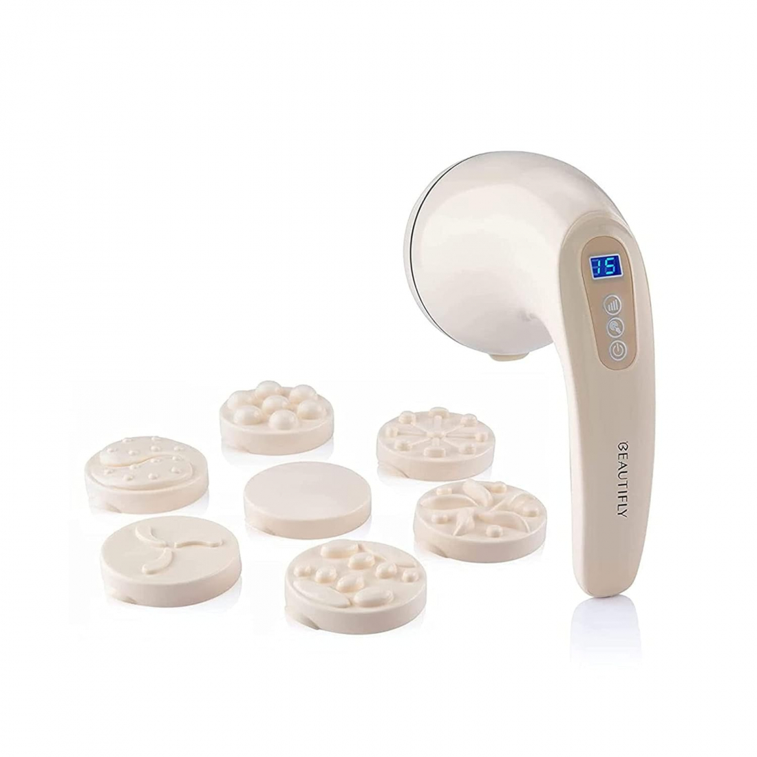 Anti-Cellulite Body Massager with 8 Interchangeable Heads Skinn Body 16 W