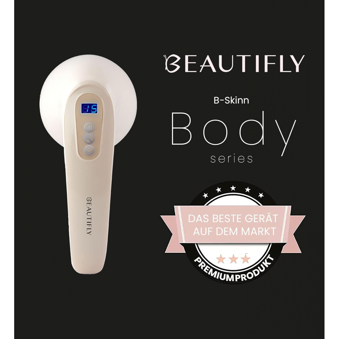 Anti-Cellulite Body Massager with 8 Interchangeable Heads Skinn Body 16 W