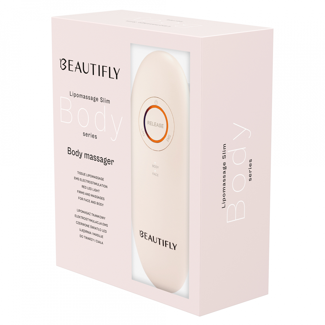 Lipomassage Slim Body Suction Body Massager with EMS and Photonic Red Light