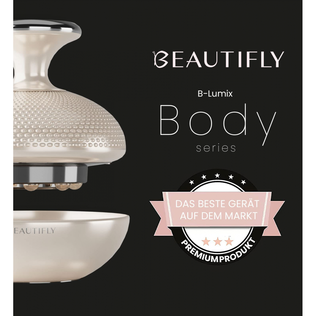 Lumix Body Anti-Cellulite Body Massager with Radiofrequency, Cavitation and EMS